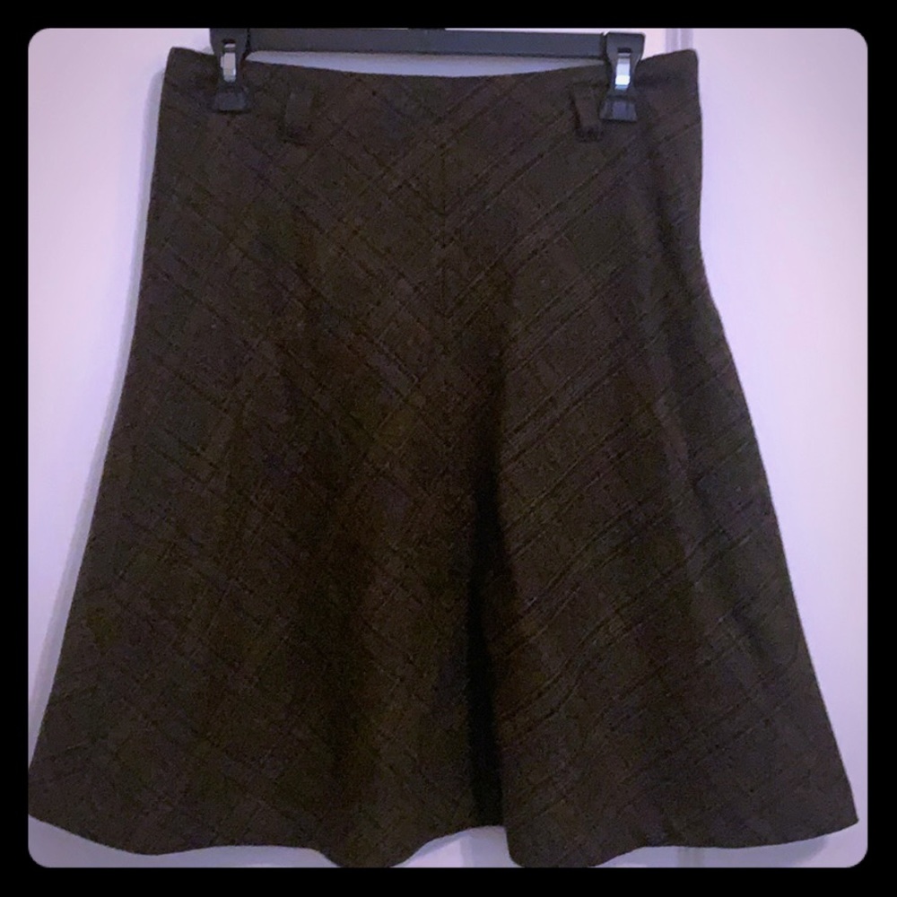 Plaid Circle Skirt